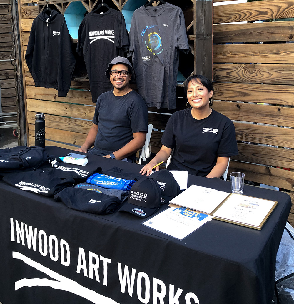 Inwood Art Works event volunteers